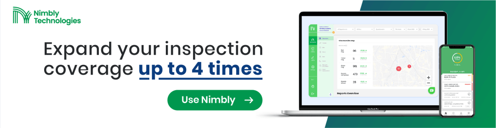 Expand Pest Control Inspection Coverage up to 4 times - Nimbly Technologies Digital Checklist